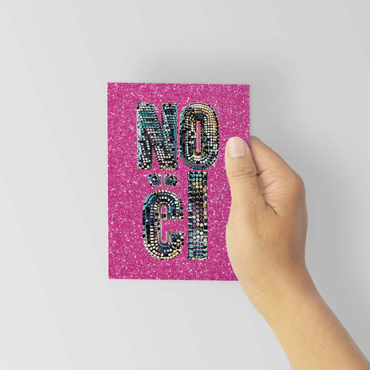 Disco Noel Christmas Cards, Set of 24