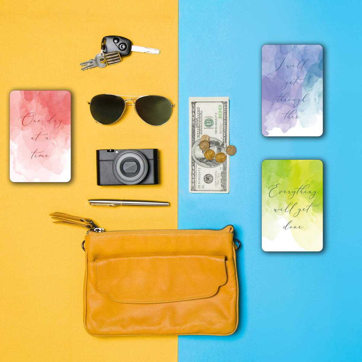 Daily Affirmation Cards, Deck of 18