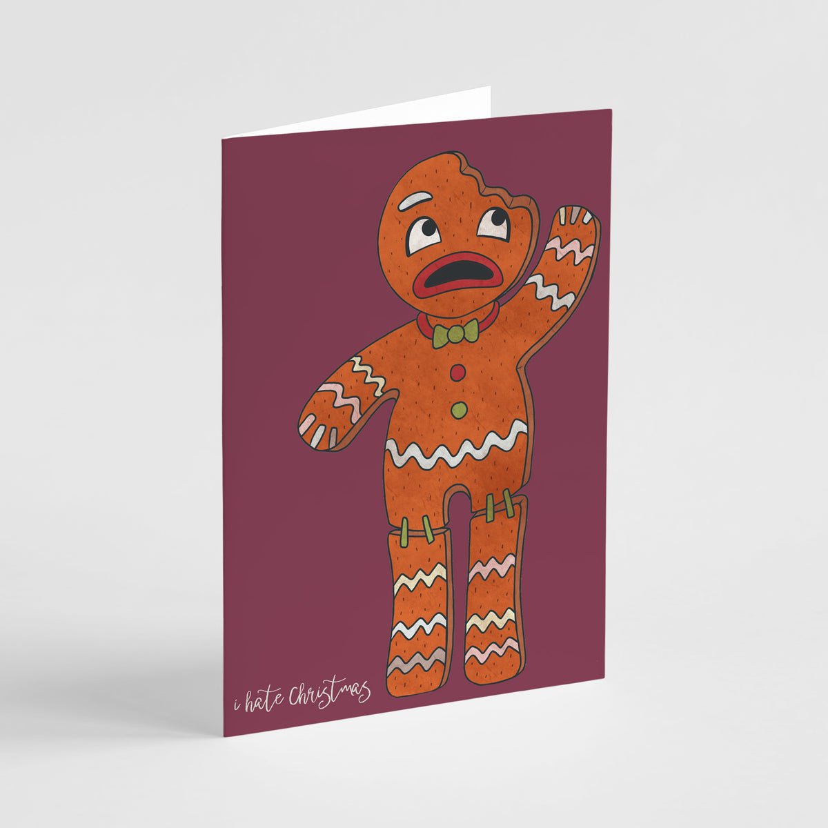 I Hate Christmas Greeting Cards, Set of 24