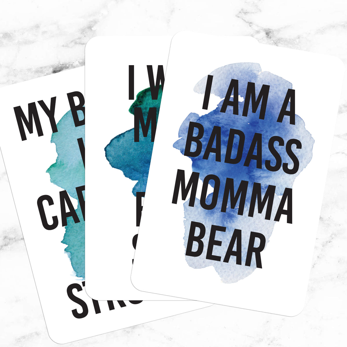 Birth Affirmation Cards, Deck of 16