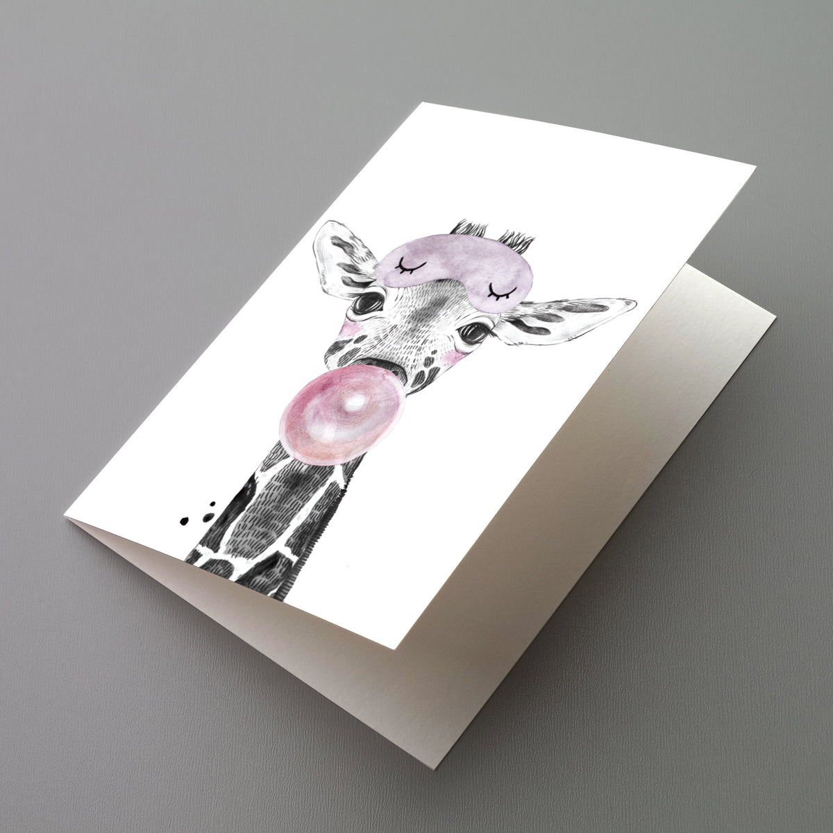 Baby Animal Greeting Cards, Set of 24