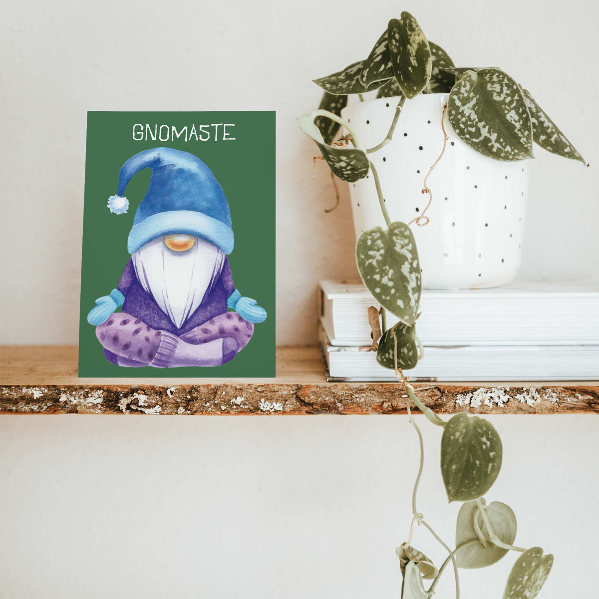 Gnomaste Holiday Greeting Cards, Set of 24
