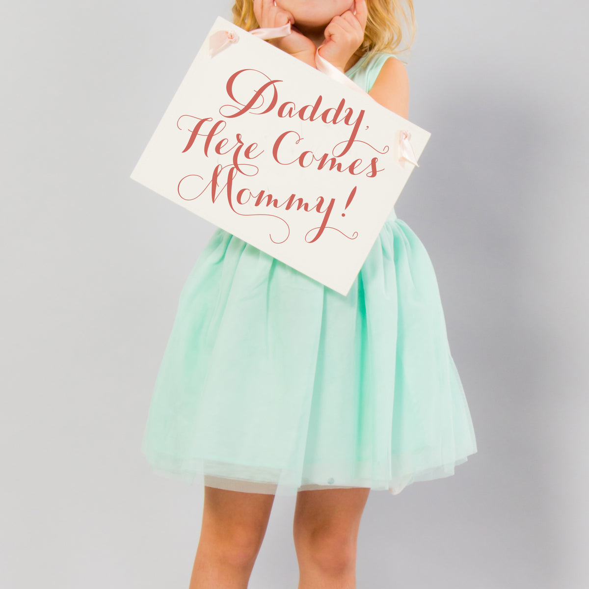 Daddy, Here Comes Mommy Sign