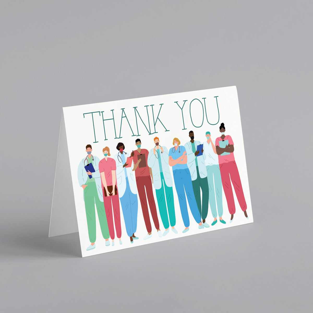 Thank a Medical Professional Greeting Cards, Set of 24