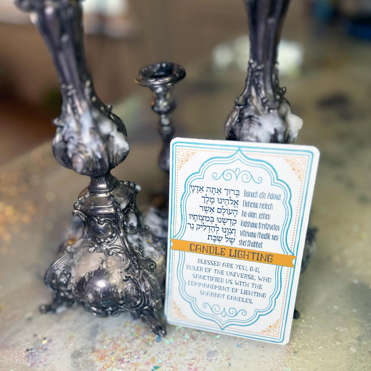 Jewish Blessing Cards, Set of 2