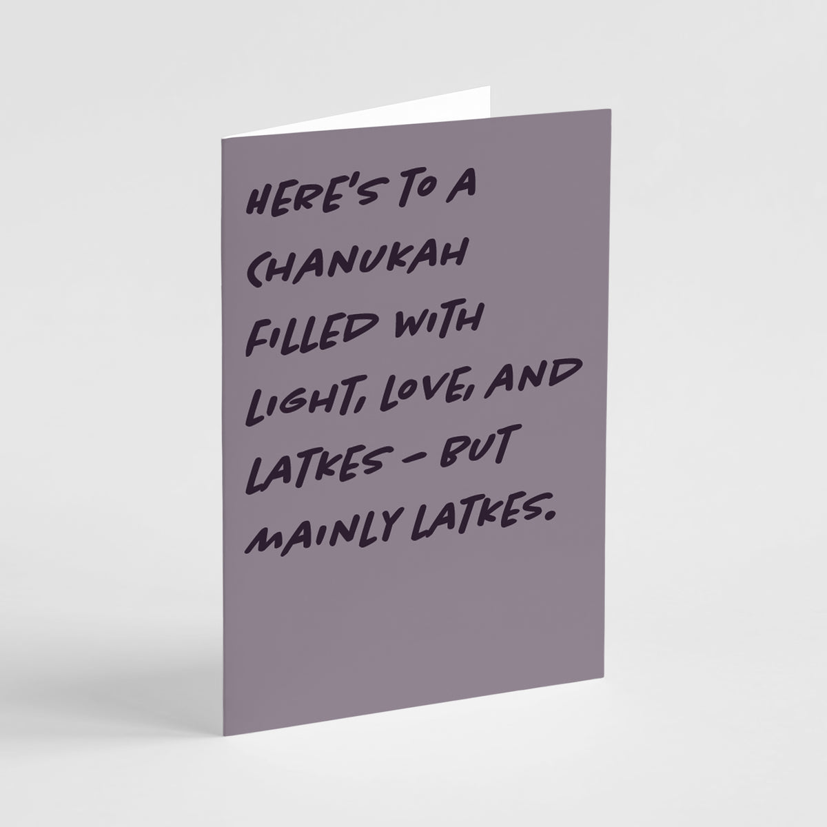 Modern Chanukah Greeting Cards, Set of 24