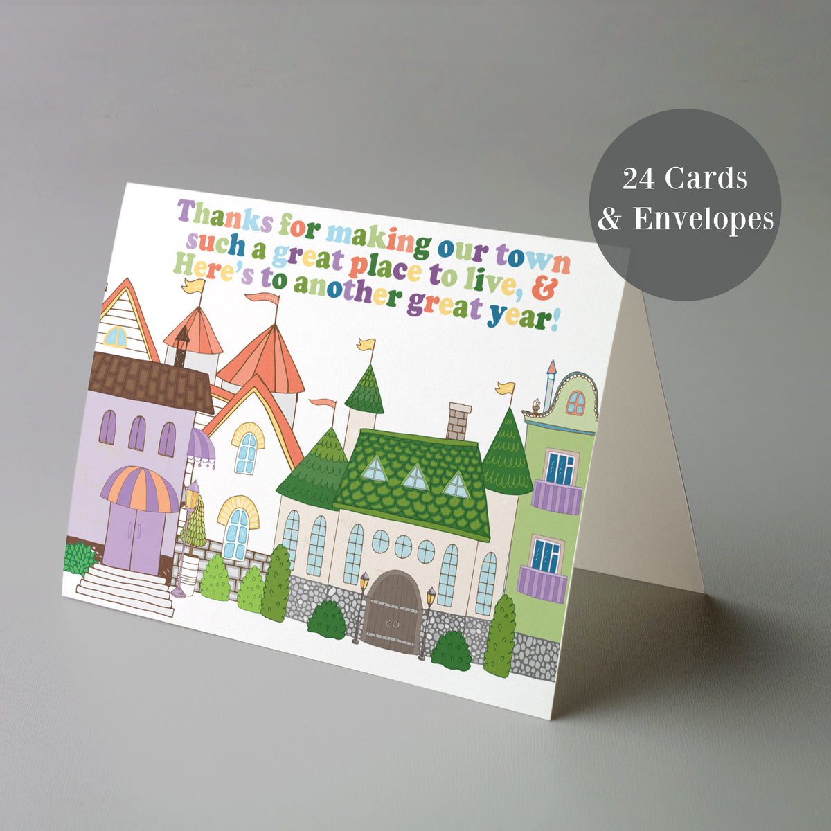 Public Servant Thank You Cards, Set of 24