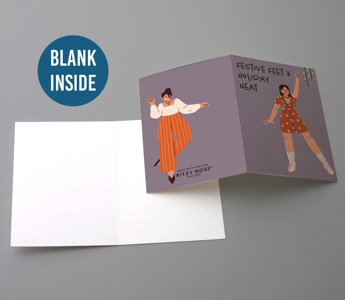 Hip-Hop Holiday Greeting Cards, Set of 24