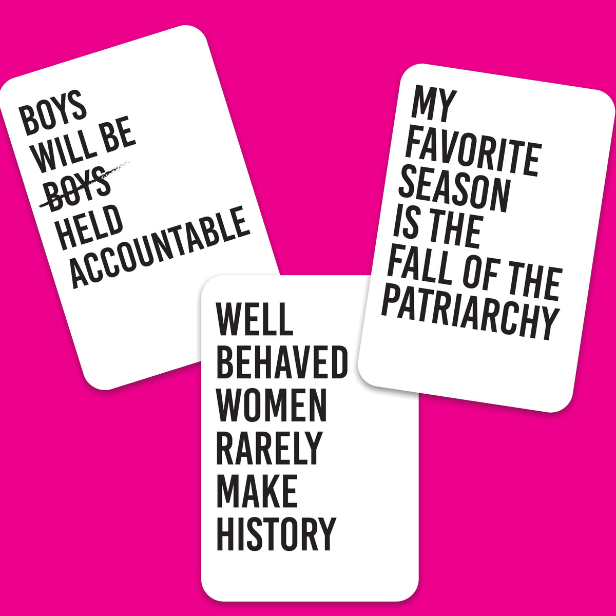 Feminist Affirmation Cards, Deck of 16