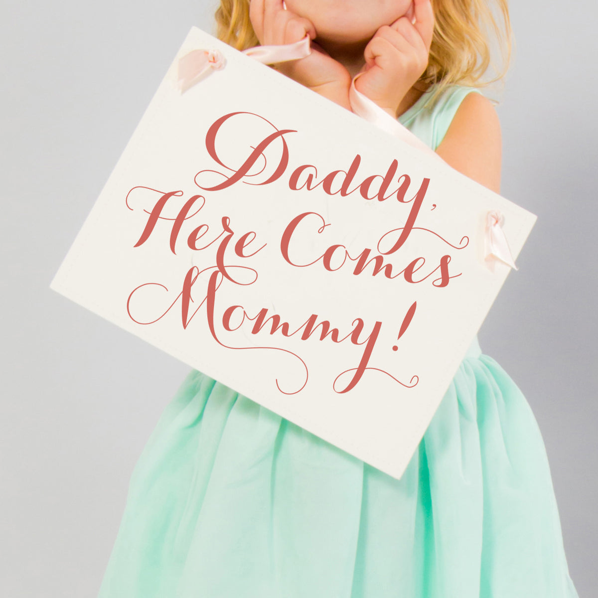 Daddy, Here Comes Mommy Sign