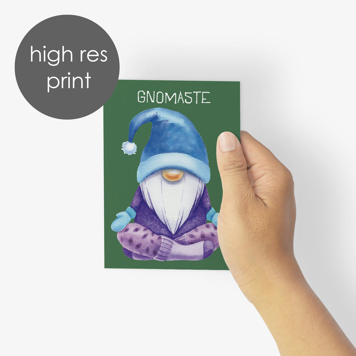 Gnomaste Holiday Greeting Cards, Set of 24