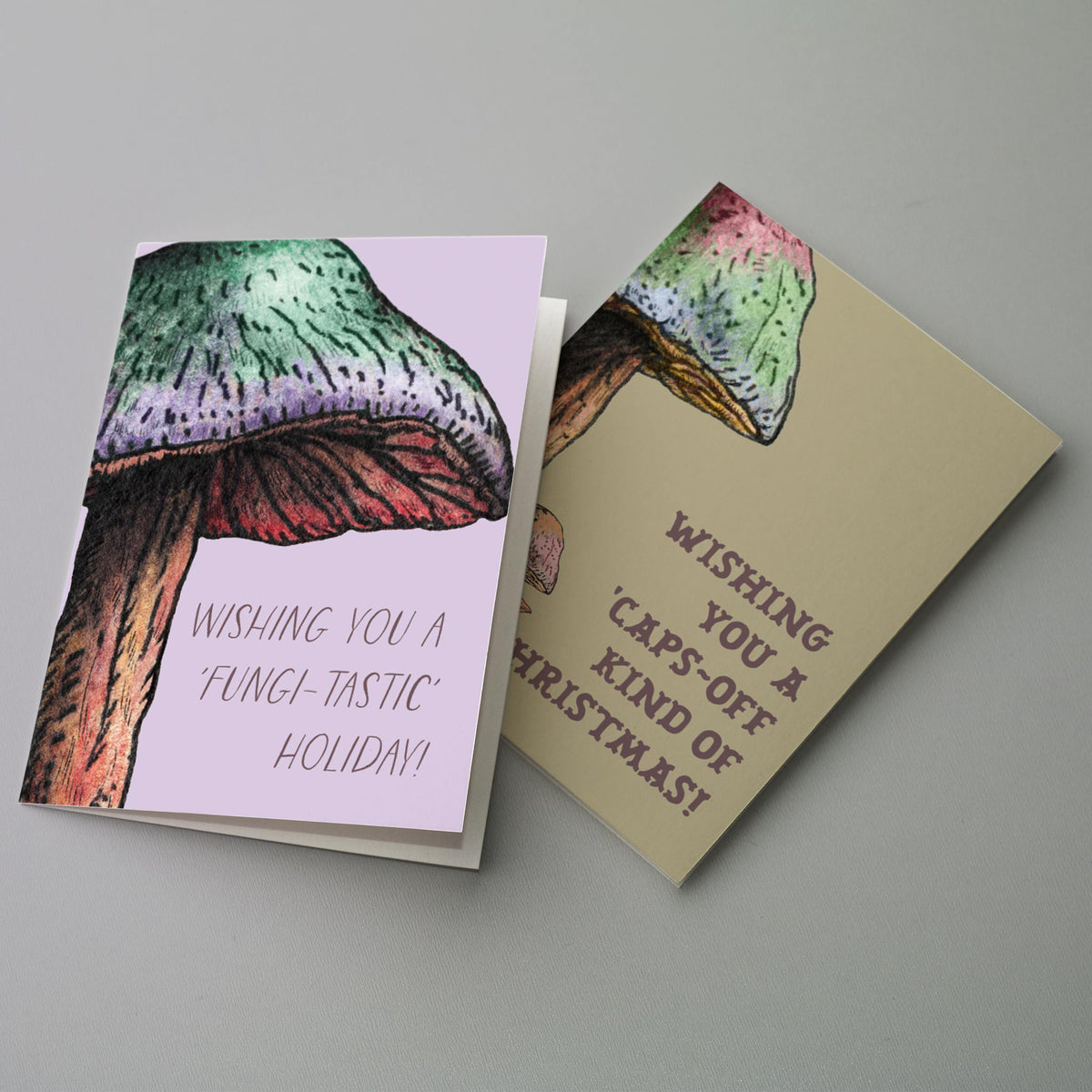 Magical Mushroom Greeting Cards, Set of 24