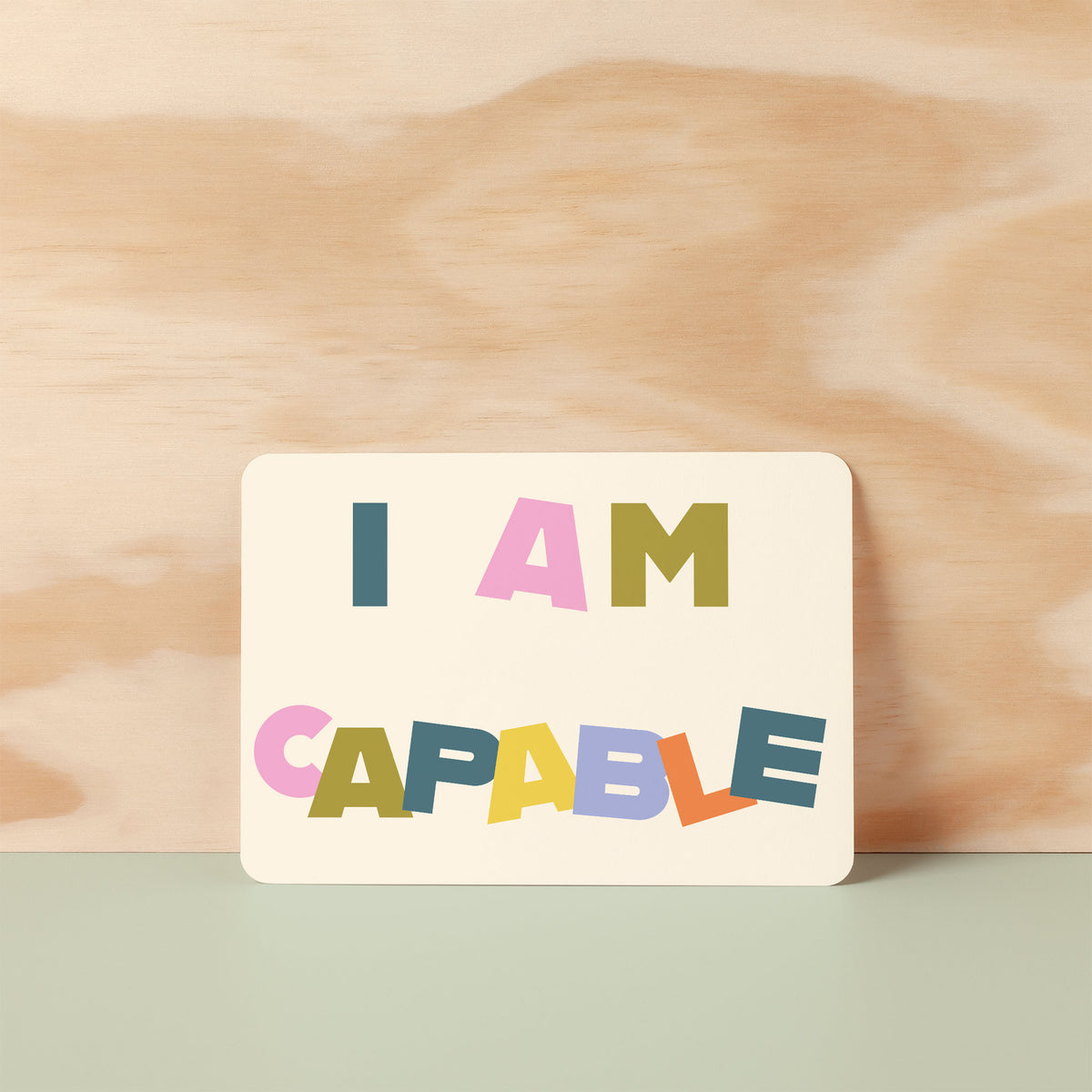 Children's Positive Affirmation Cards, Deck of 16