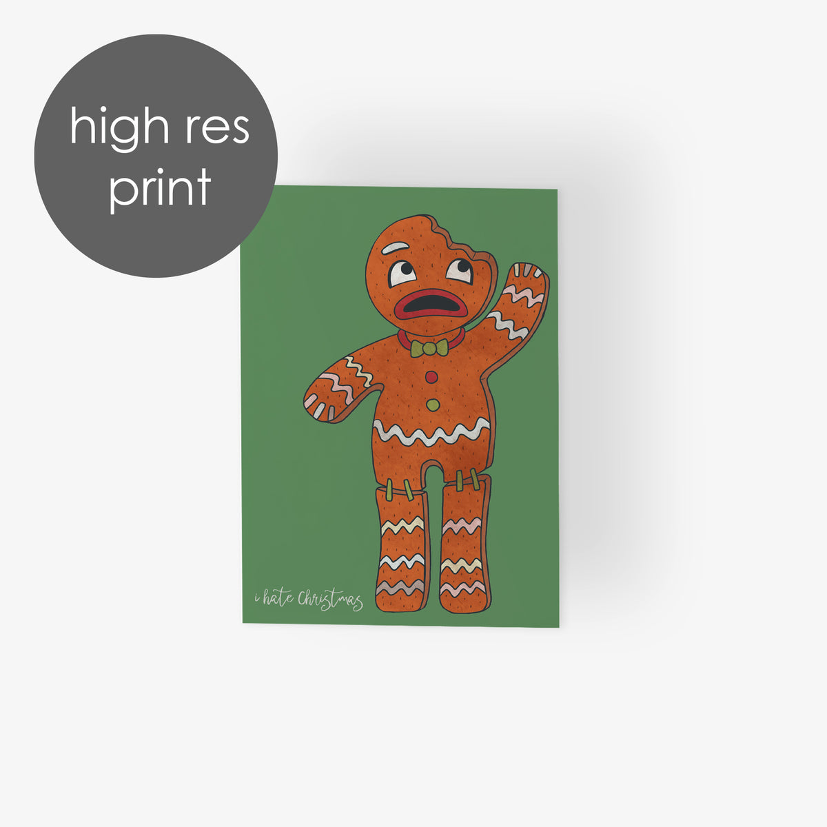 I Hate Christmas Greeting Cards, Set of 24