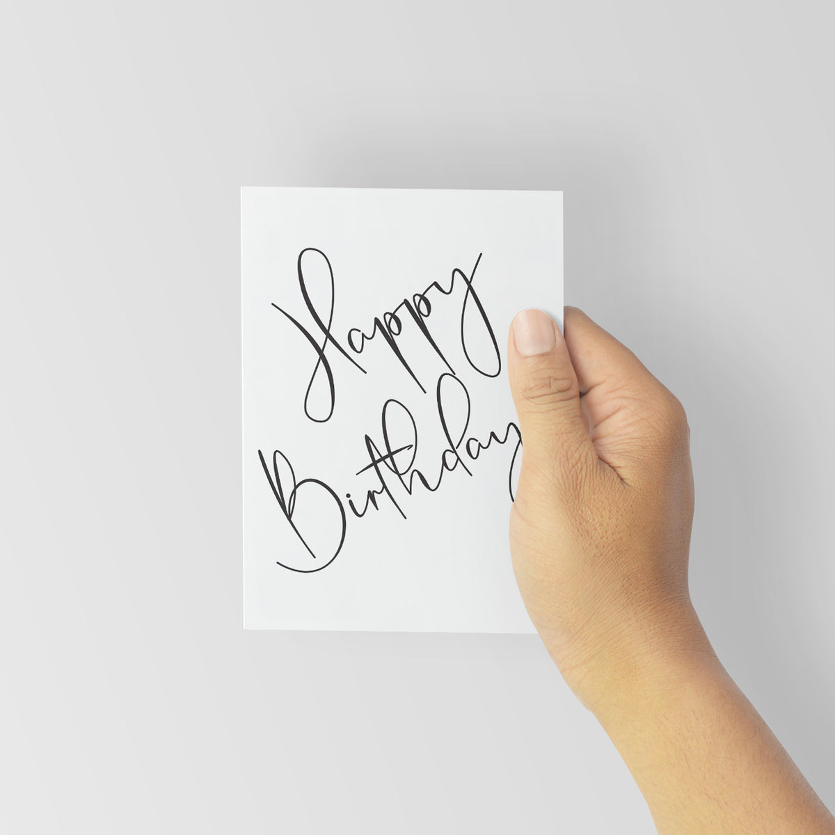 Younger Than Me Birthday Wine Label and Card