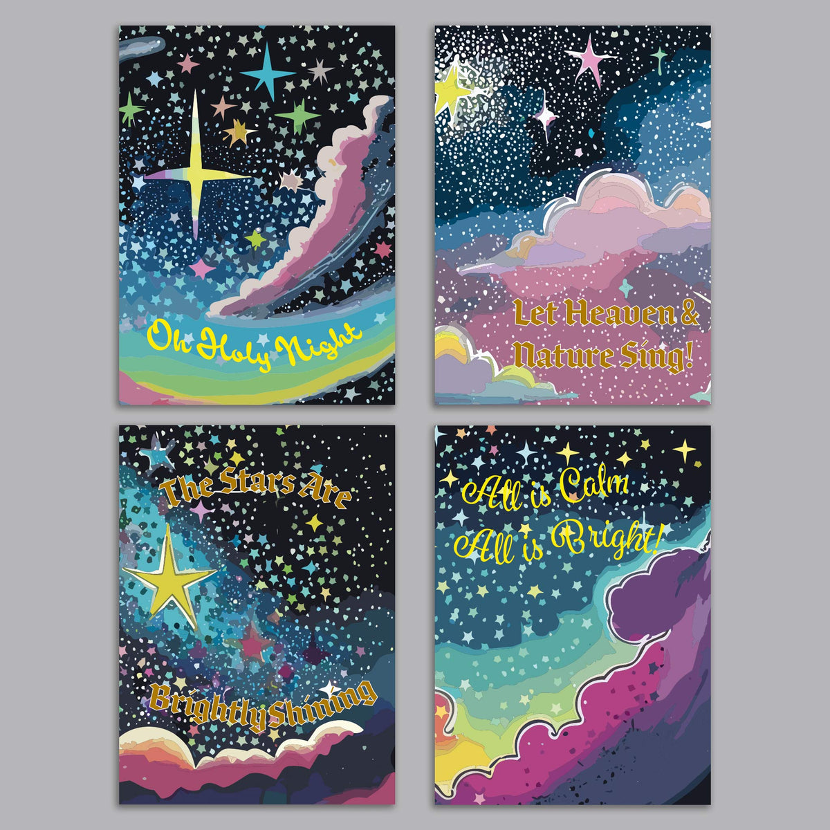 Christ Star Christmas Cards, Set of 24