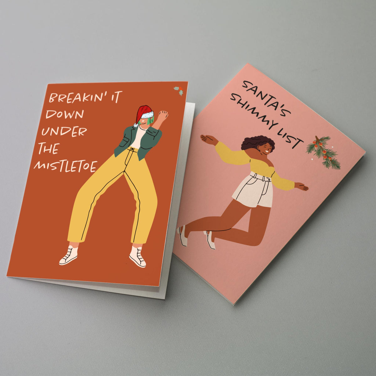Hip-Hop Holiday Greeting Cards, Set of 24