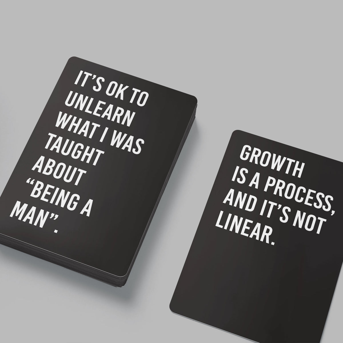 Empowering Affirmation Cards for Men, Deck of 16