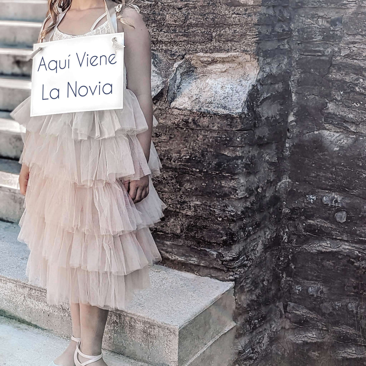 Aquí Viene La Novia Sign