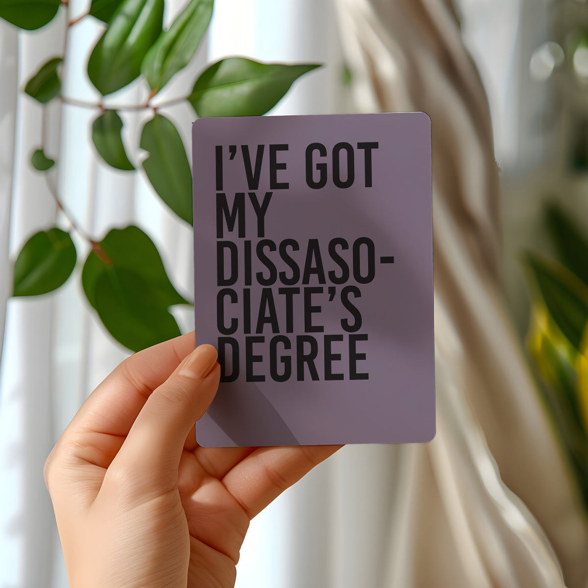 Modern Anxiety Affirmation Cards, Deck of 16