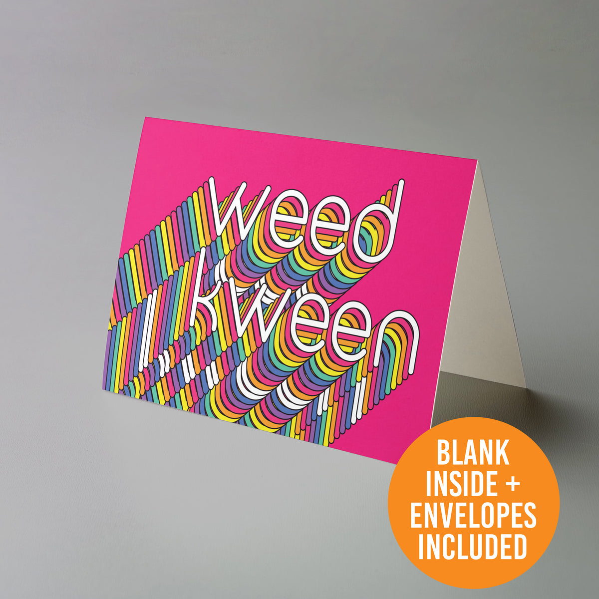 Cannabis Doodles Greeting Cards, Set of 24