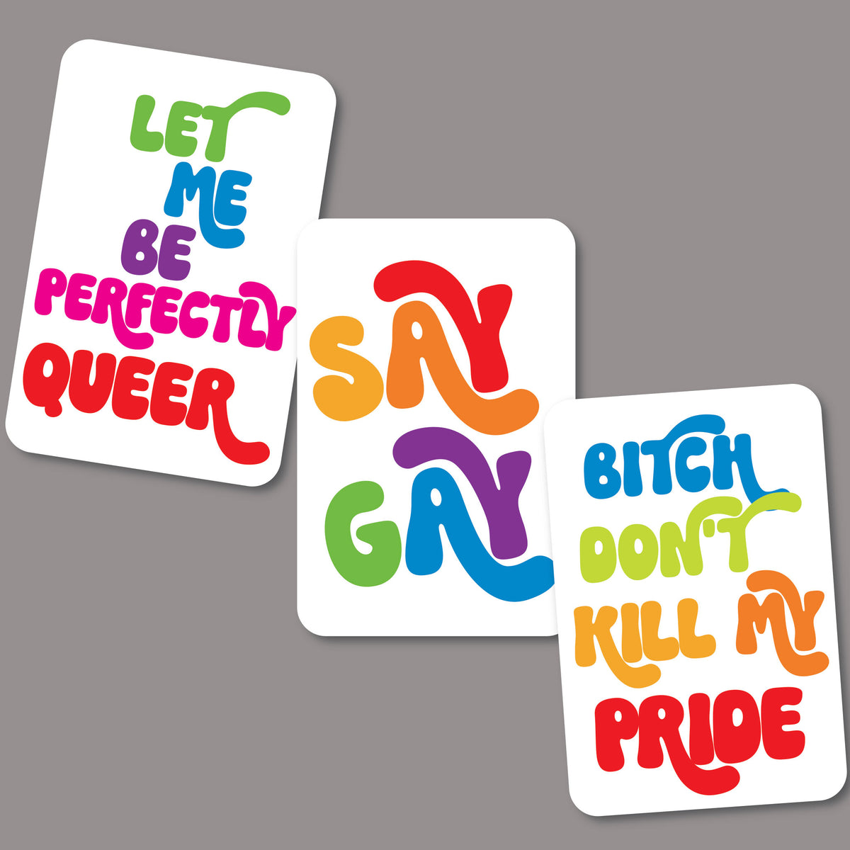 Queer Affirmation Cards, Deck of 16