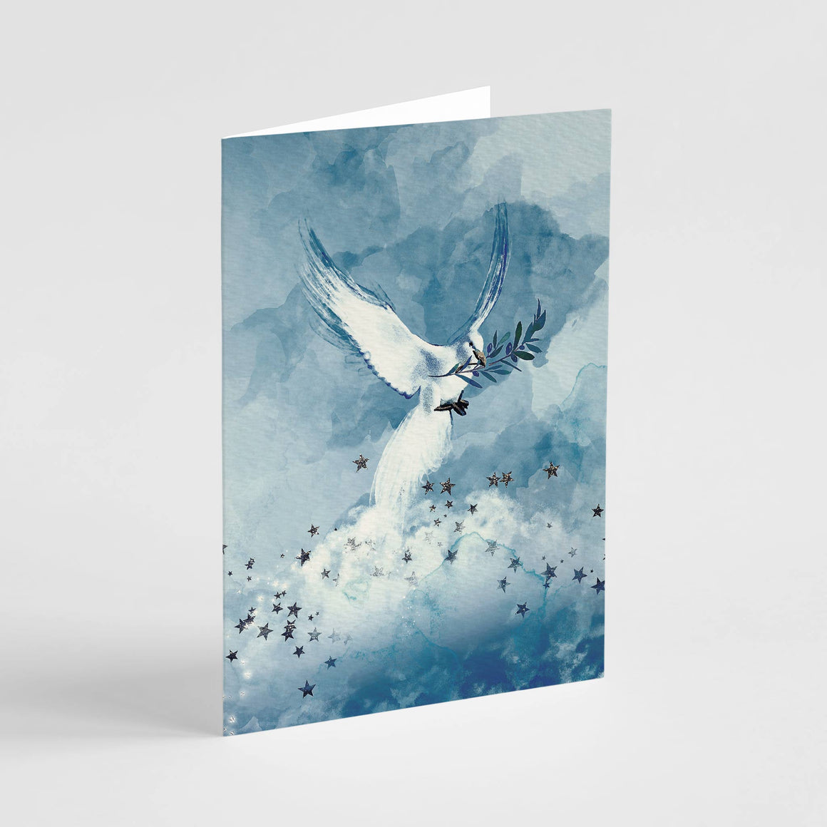 24 Dove w/ Olive Branch Symbolizing Peace and Forgiveness Cards + Envelopes