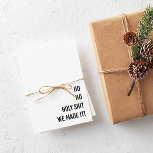 24 Sarcastic Christmas Cards in 12 Funny Modern Holiday Designs + Envelopes