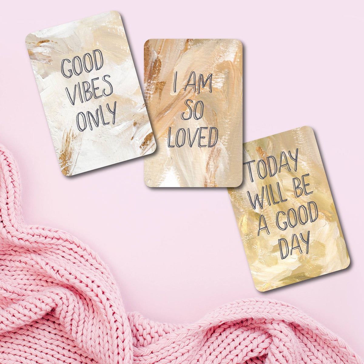 Daily Affirmation Cards, Deck of 18