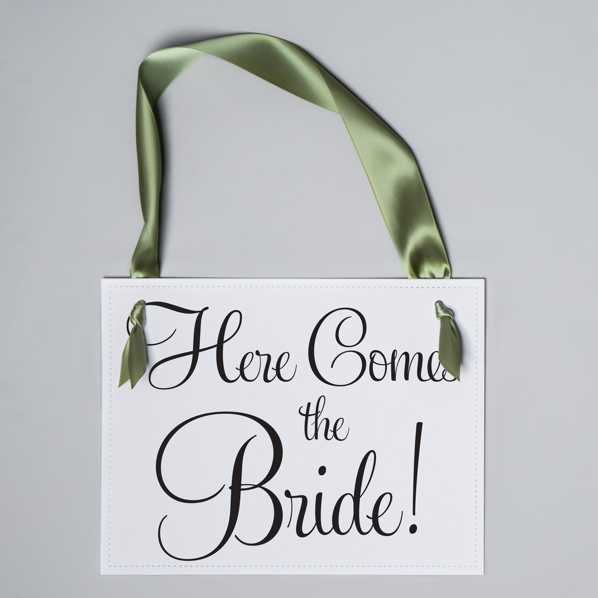 Here Comes the Bride Sign