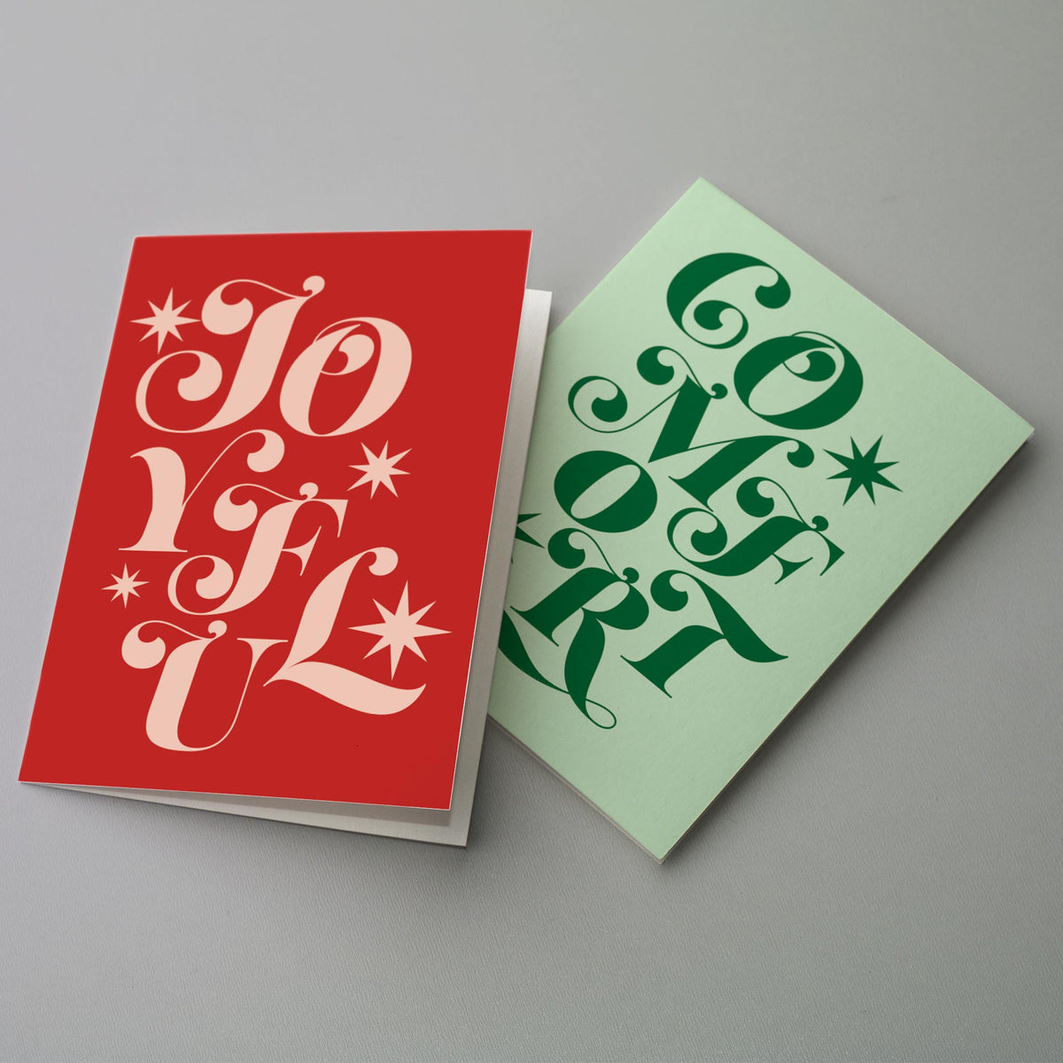 Christmas Greeting Cards, Set of 24