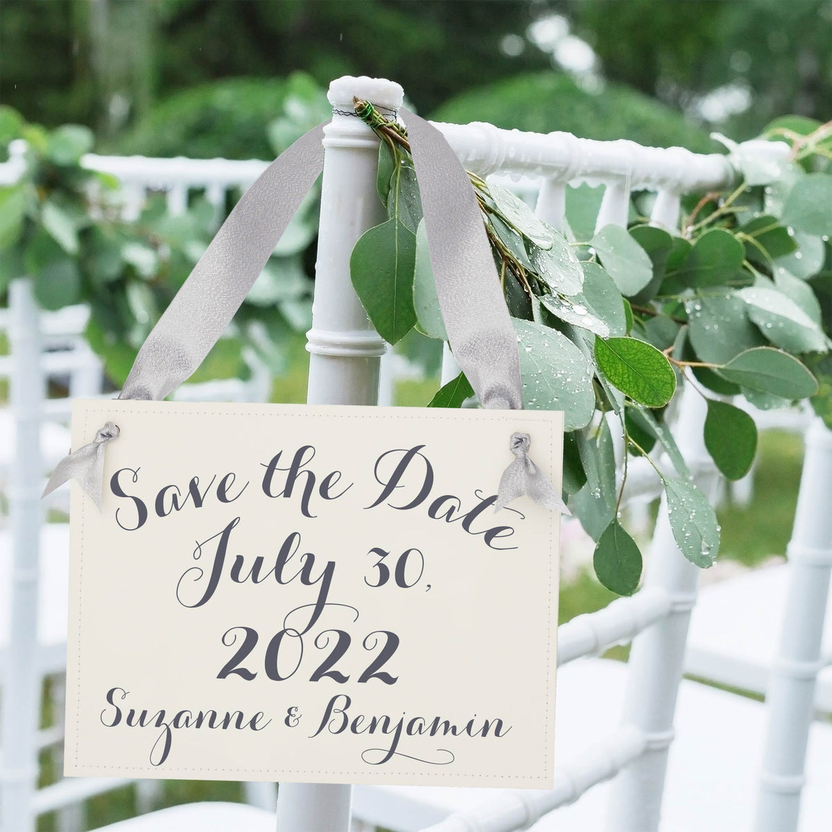 Save The Date Sign