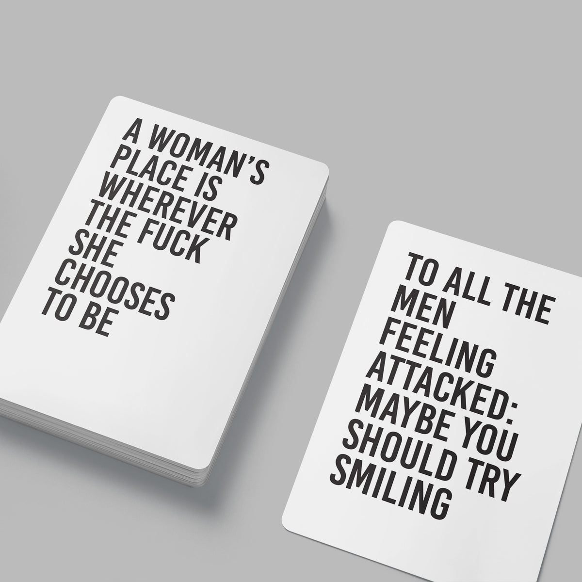 Feminist Affirmation Cards, Deck of 16