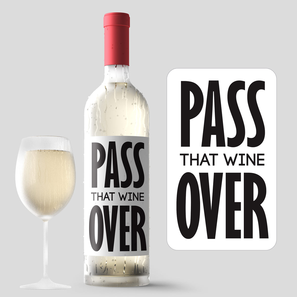 Passover Wine Labels, Pack of 8
