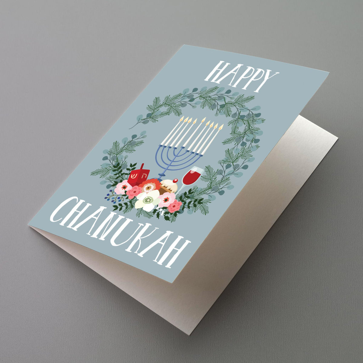 Chanukah Greeting Cards, Set of 24