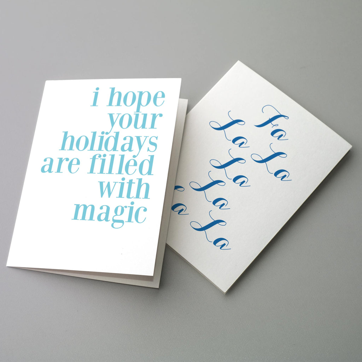 Modern Christmas Cards, Set of 24