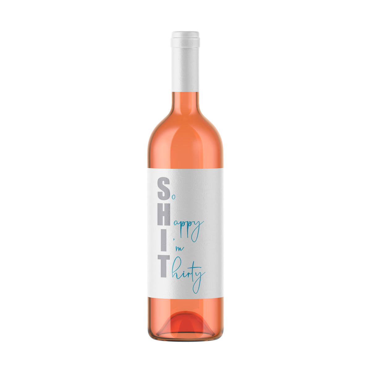 Slayin' Since '89 30th Birthday Wine Labels, Pack of 4