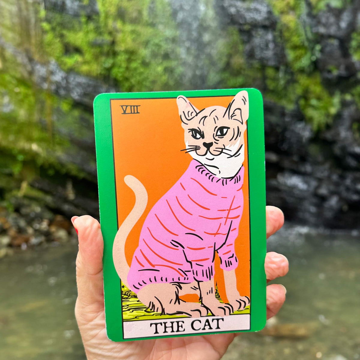 Cheeky Tarot-Inspired Oracle Deck, 16 Cards