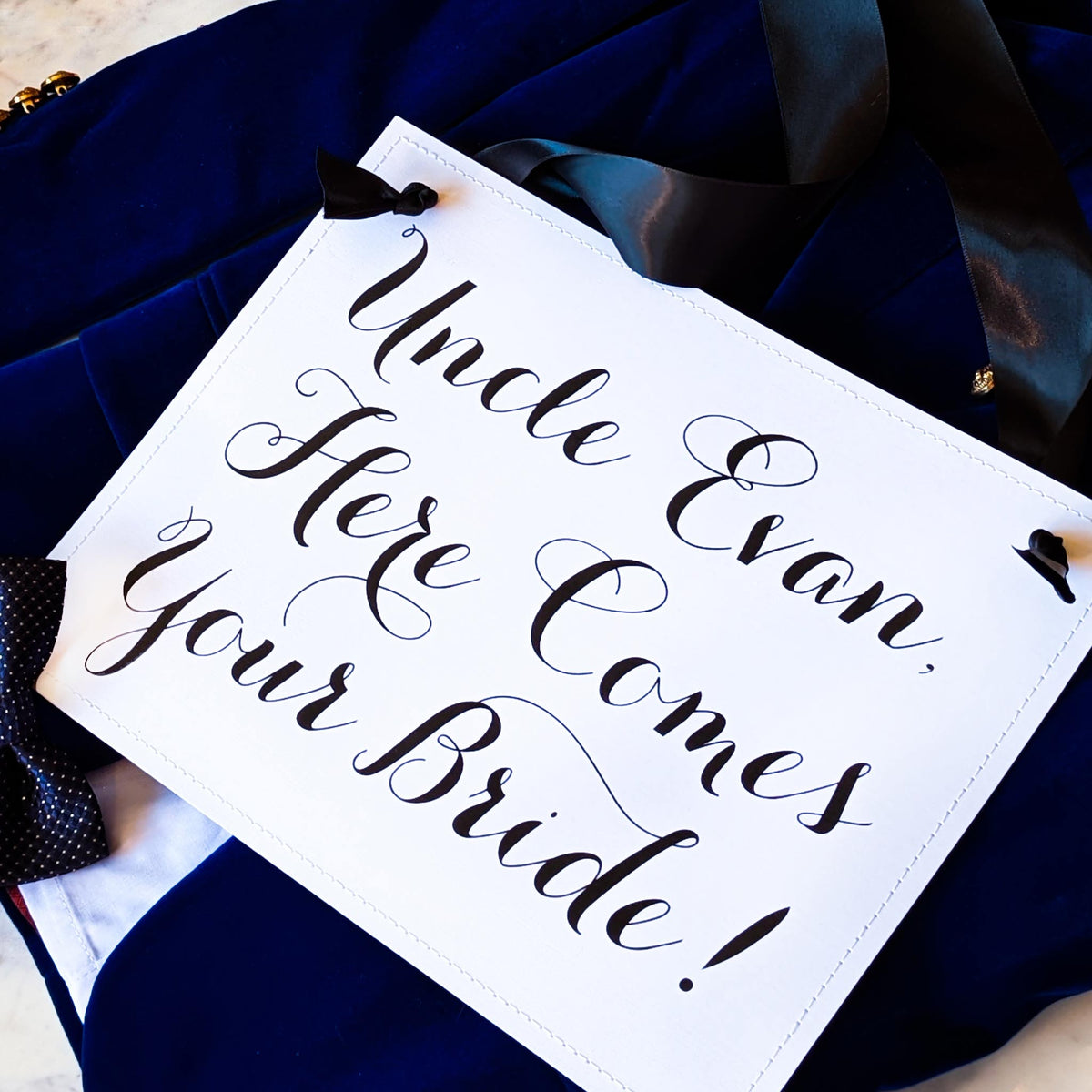Here Comes Your Bride Sign