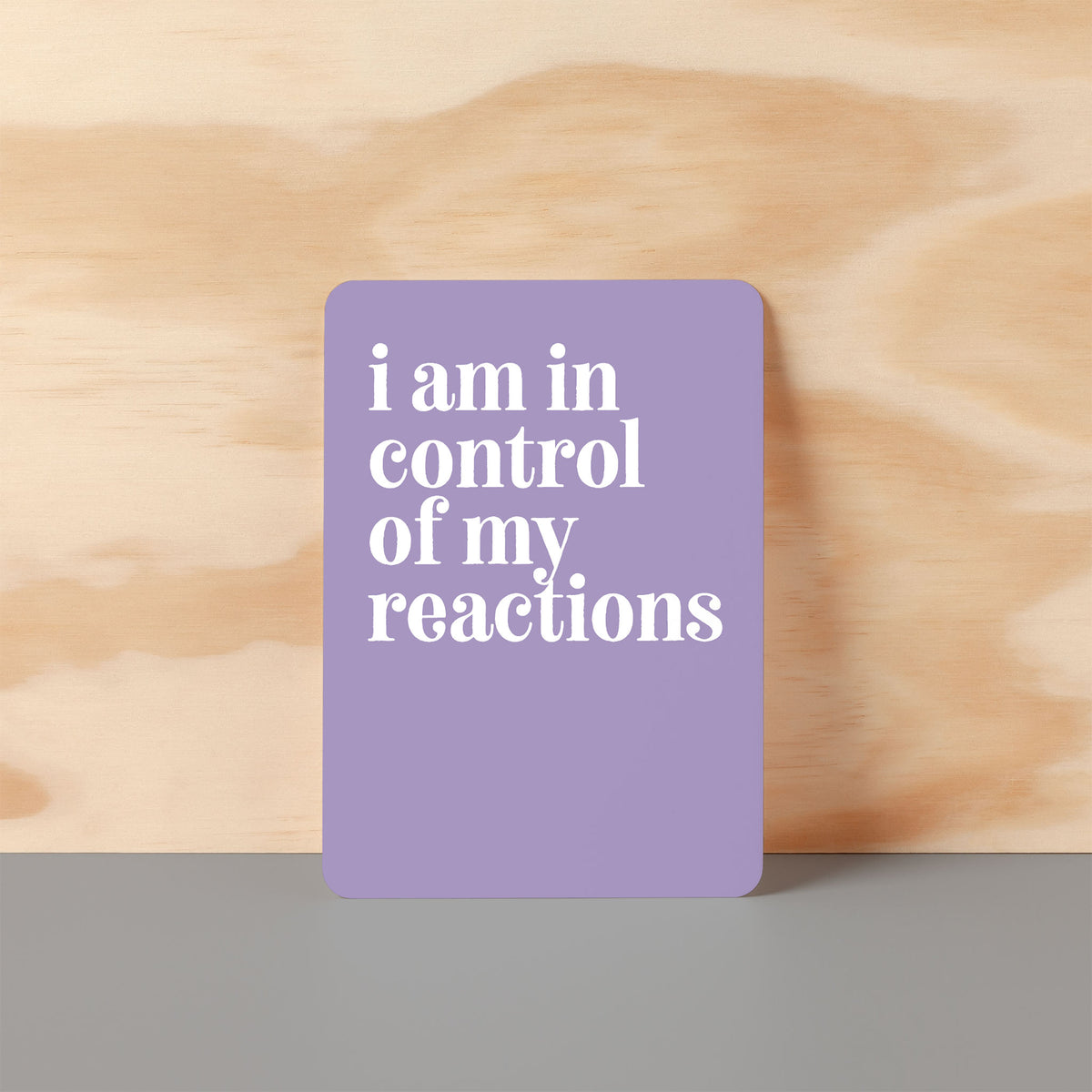 Anxiety Relief Affirmation Cards, Deck of 16