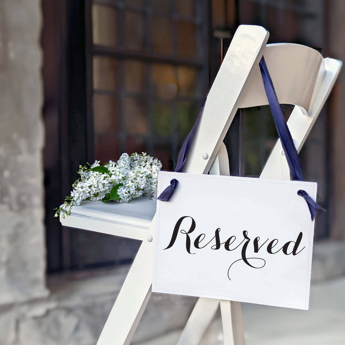 Reserved Signs, Set of 2