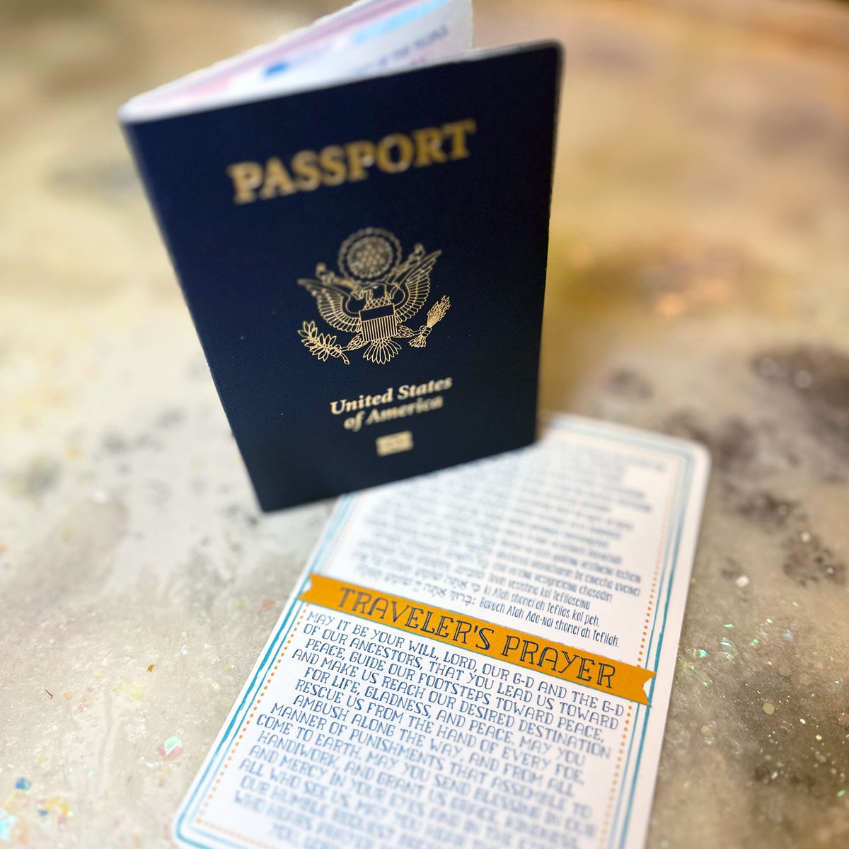 Jewish Blessing Cards, Set of 2