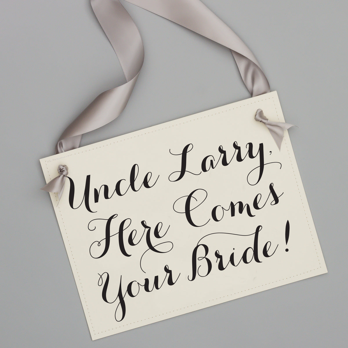 Here Comes Your Bride Sign