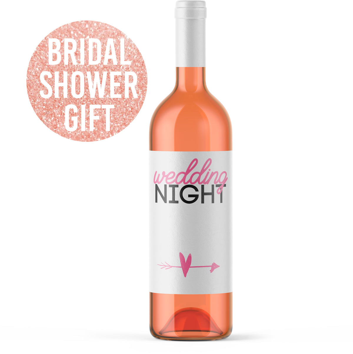 Marriage Milestone Wine Labels, Pack of 8