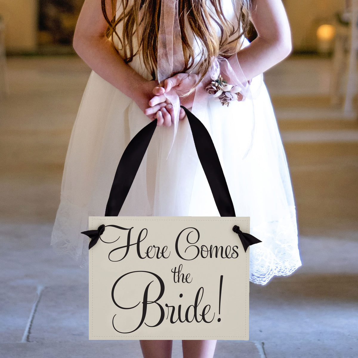 Here Comes the Bride Sign