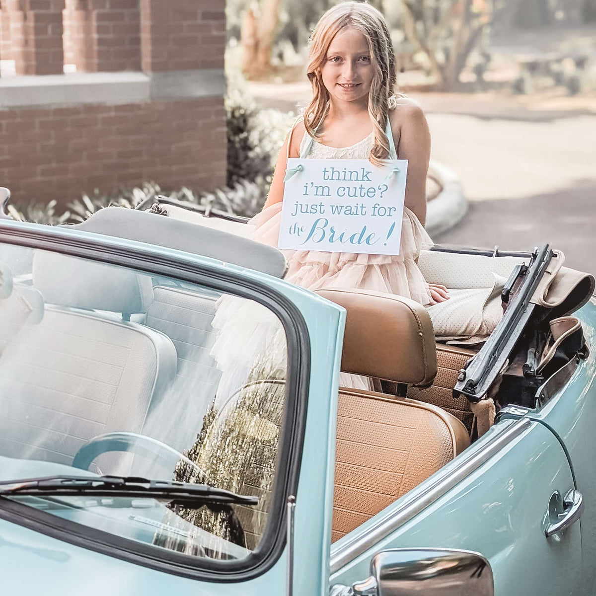 Think I'm Cute? Just Wait for the Bride Sign