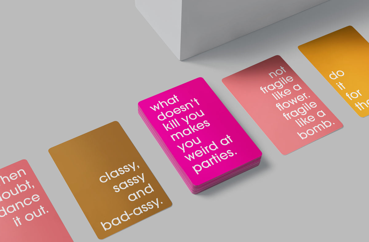 Self-Love Affirmation Cards, Deck of 16