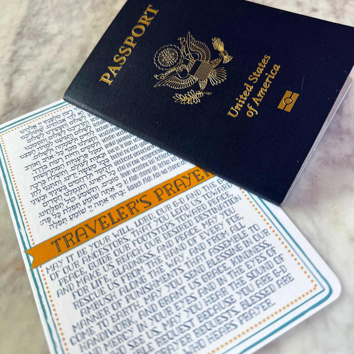 Jewish Blessing Cards, Set of 2