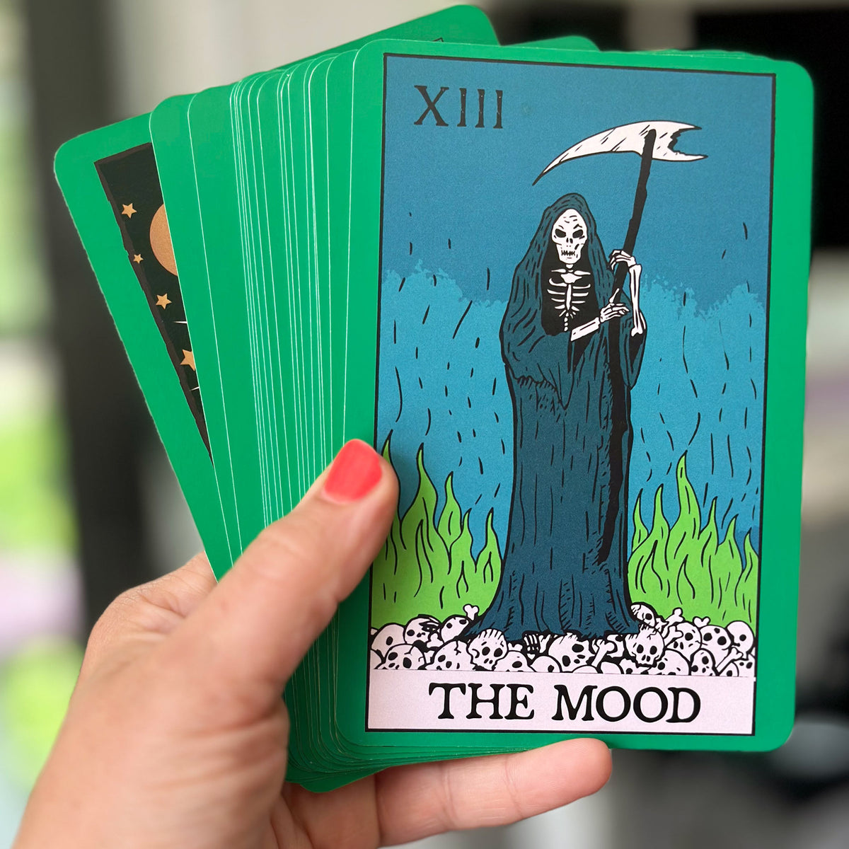 Cheeky Tarot-Inspired Oracle Deck, 16 Cards
