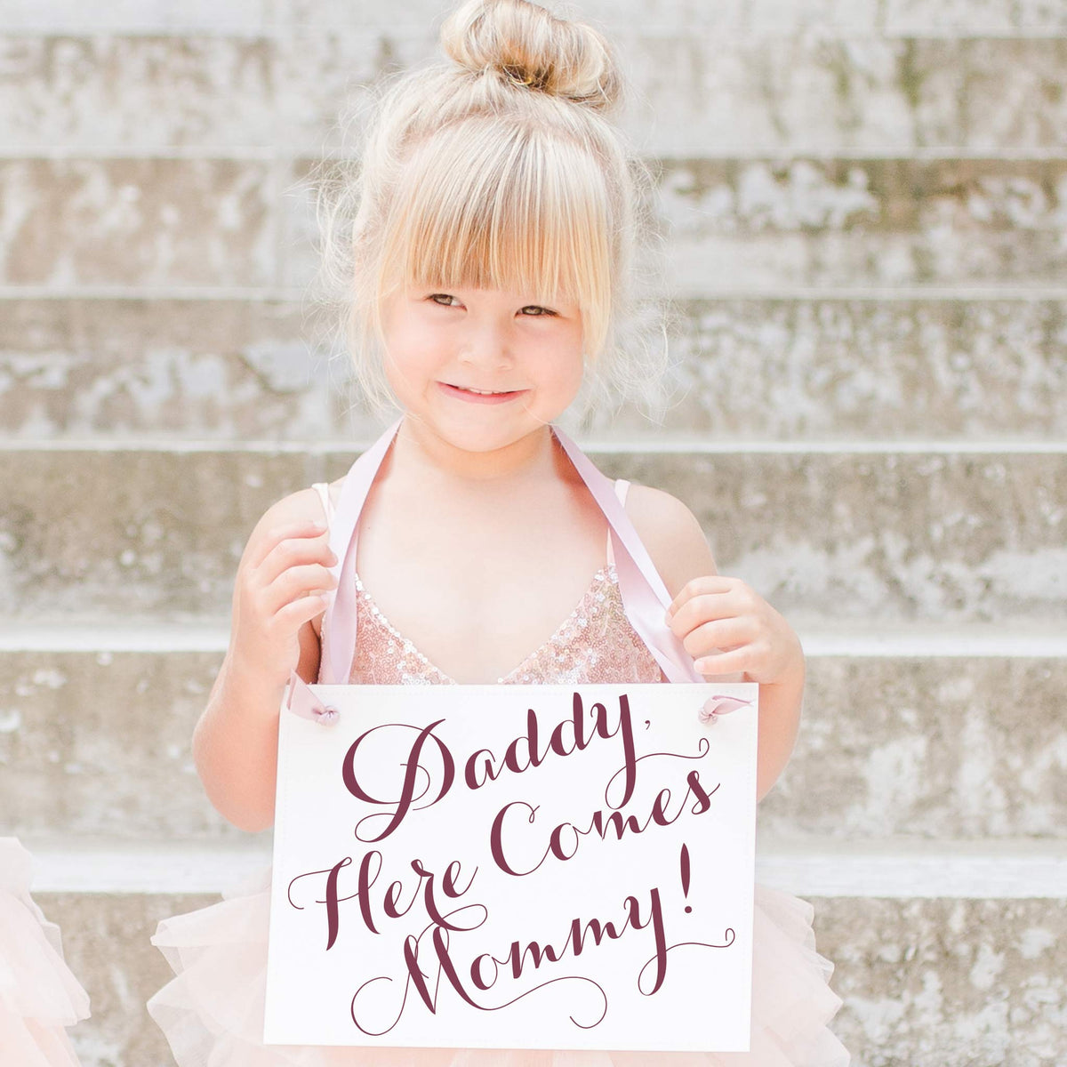 Daddy, Here Comes Mommy Sign